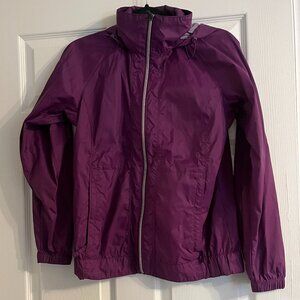 Women's Small Columbia Raincoat Purple